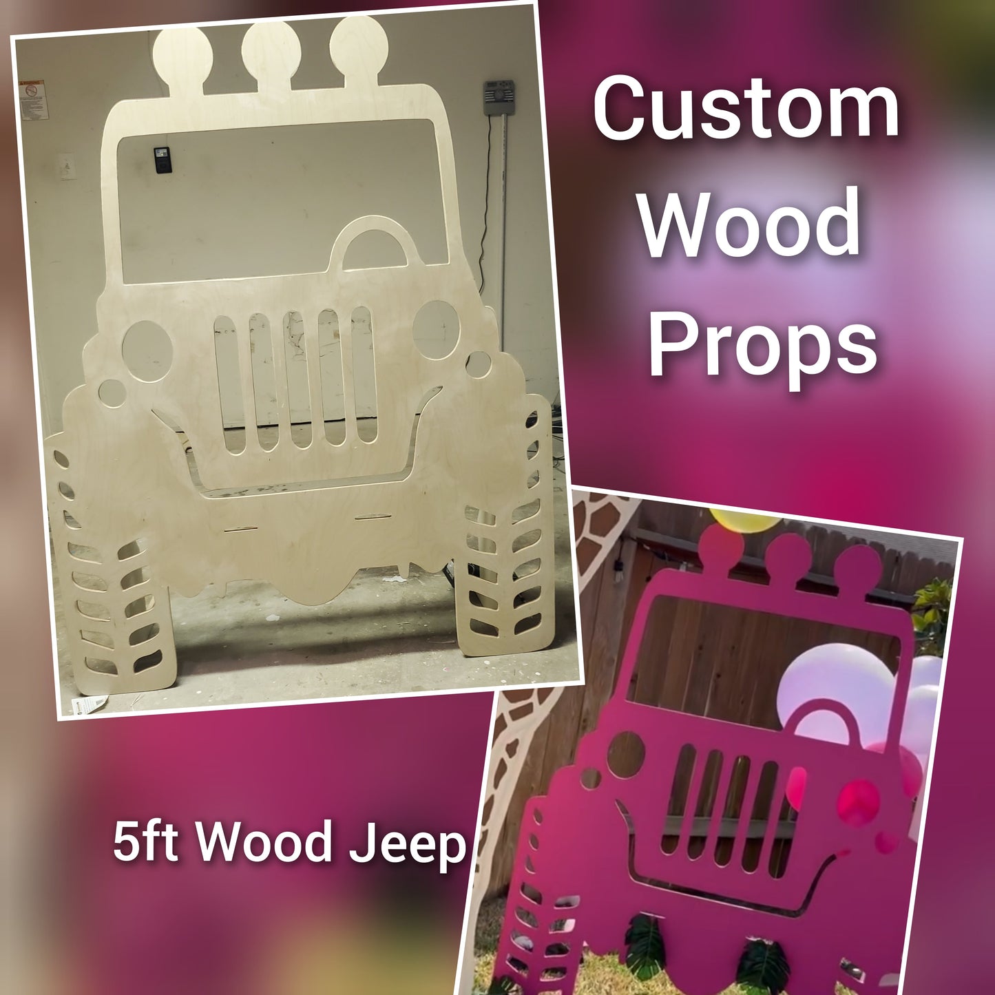 Prop – Jeep Cutout