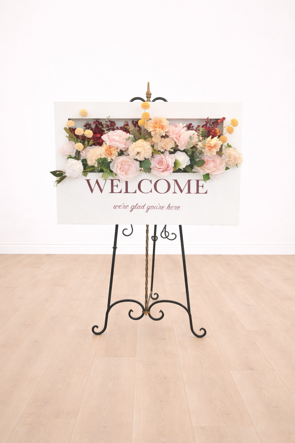 WELCOME FLOWER BOX