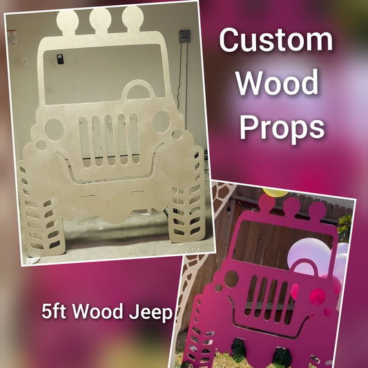 Prop – Jeep Cutout