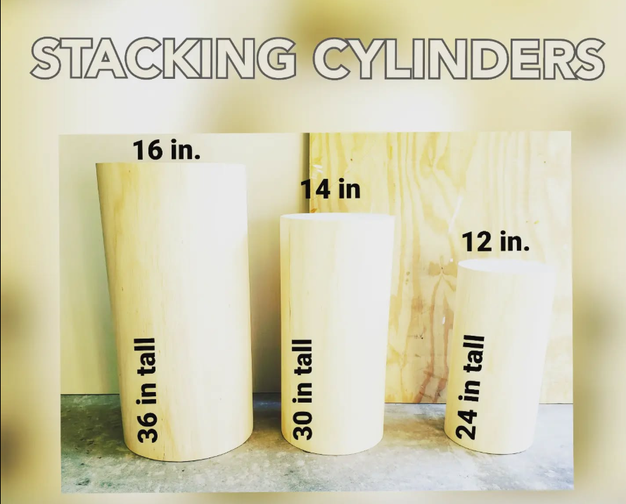 Cylinders – Set of 3