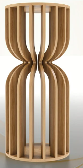 Slatted Plinth Pedestal