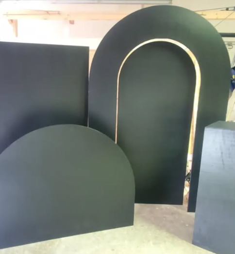 Open Arch with Middle Arch