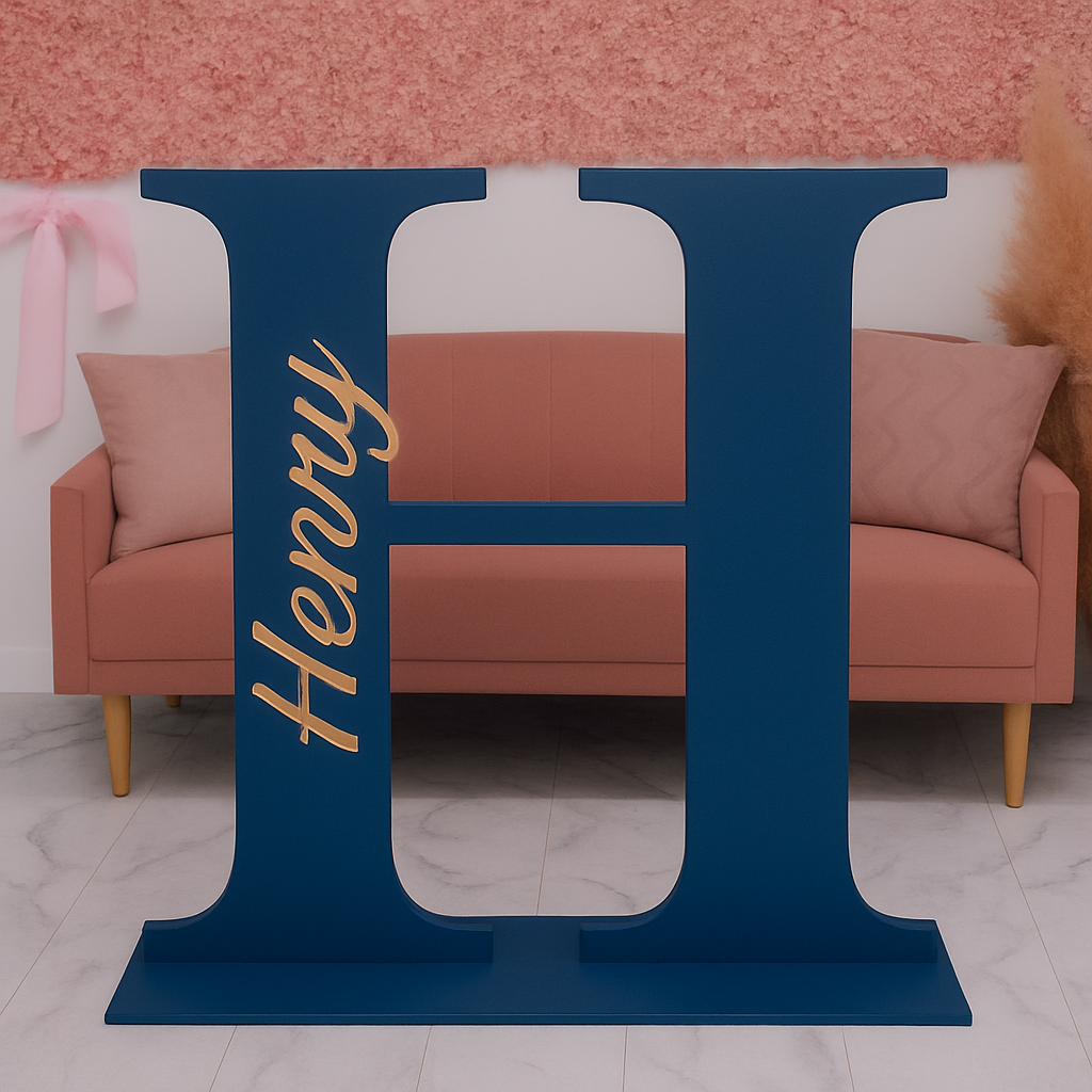 Letters Wood and Acrylic