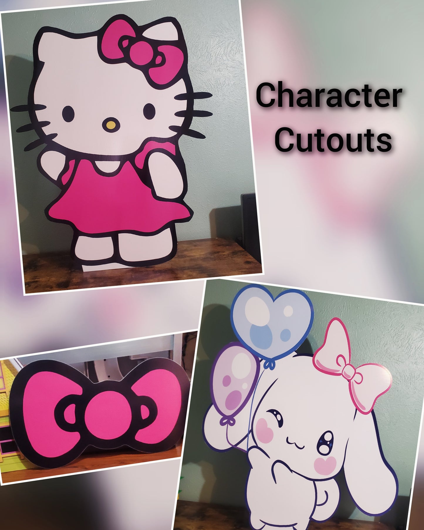 CHARACTER CUTOUTS