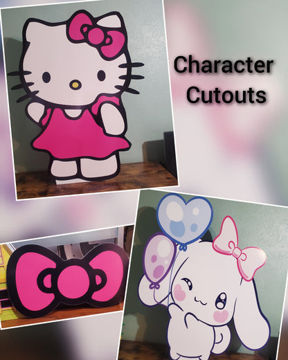CHARACTER CUTOUTS