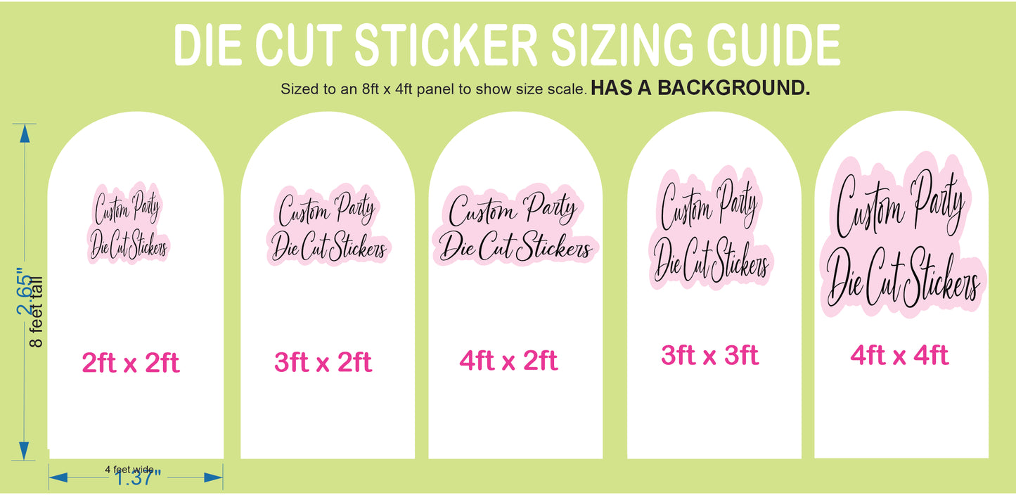 STICKERS, DIE CUT
