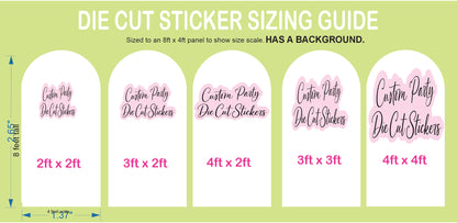 STICKERS, DIE CUT