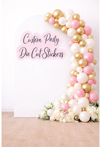STICKERS, DIE CUT