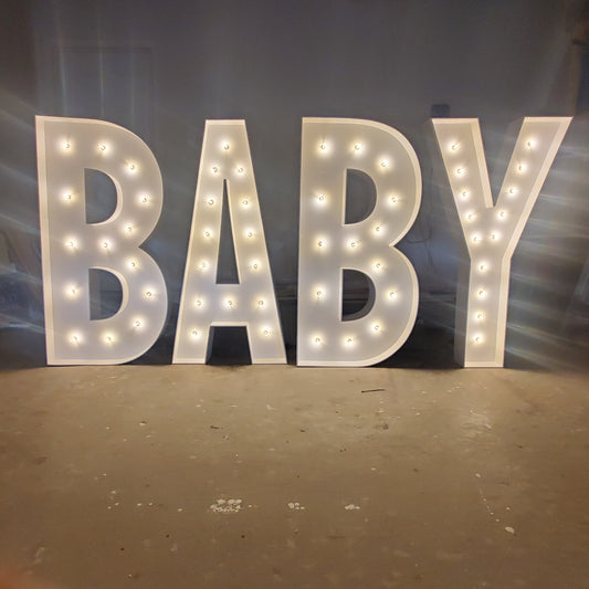 4FT. Light Weight Marquee Letters