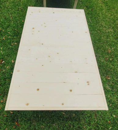 Slatted Boho Table